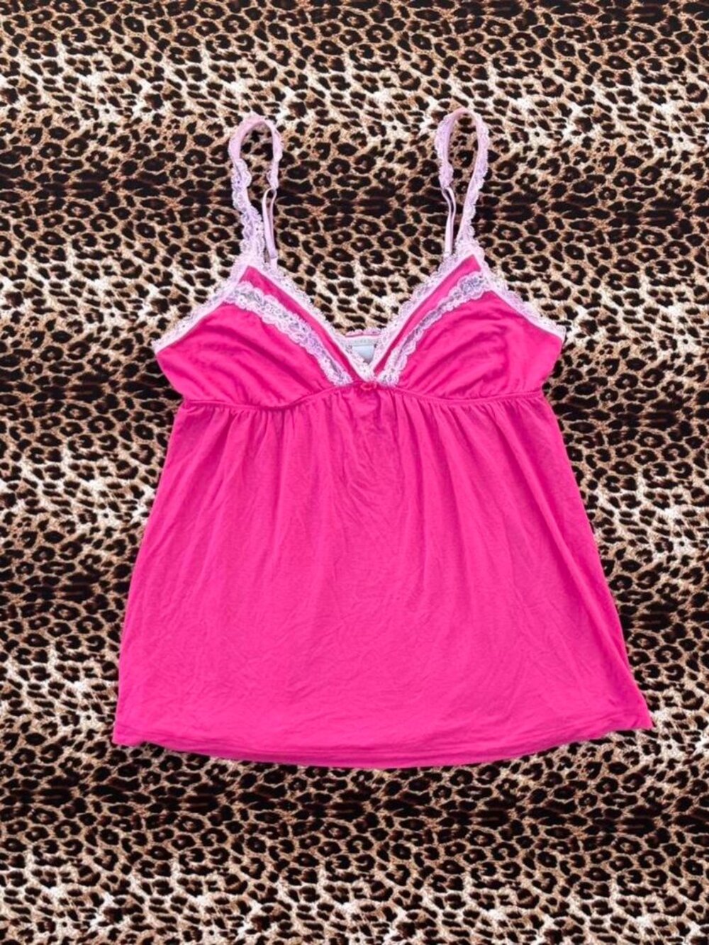 Victoria’s Secret pink babydoll cami
